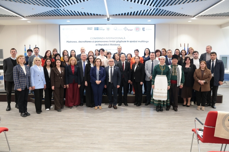 Gagavuz Dilinin Moldova Cumhuriyeti&rsquo;nin &Ccedil;ok Dilli Alanında Korunması, Geliştirilmesi ve Tanıtılması: Komrat Devlet &Uuml;niversitesi&rsquo;nin Uluslararası Konferansa Katılımı