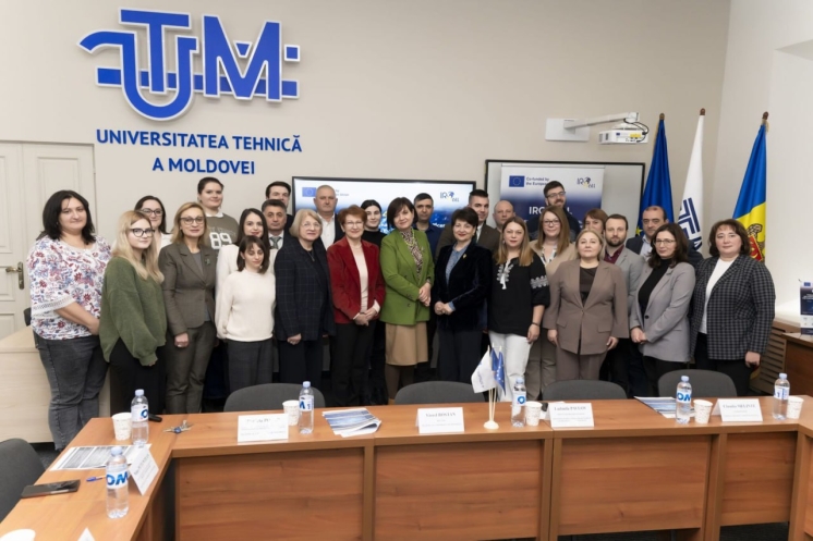 Comrat State University participated in the launch of the IRO4ALL project: internationalization of Moldovan universities according to European standards