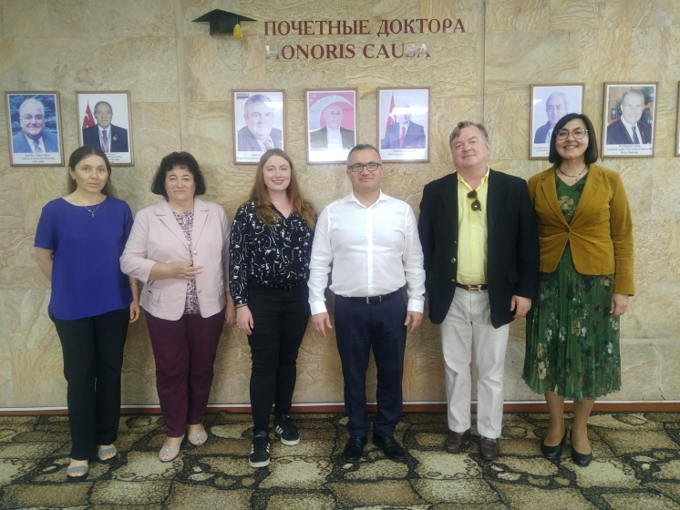 Meeting of the US Embassy representatives with the Administration of Comrat State University