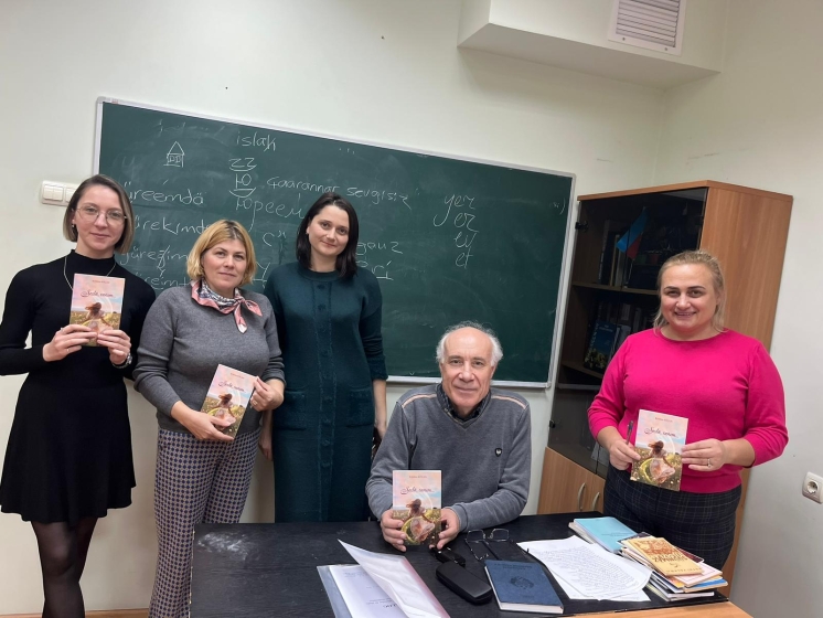 Gagauz Yazar Cristina Ko&ccedil;an ile Yaratıcı Seminer Gagauz Filolojisi ve Tarihi B&ouml;l&uuml;m&uuml;nde Ger&ccedil;ekleşti