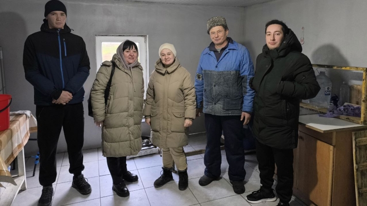 Students of the Agrarian-Technological Faculty of Comrat State University participated in a practical class at the SRL DMITNAT-ECO farm