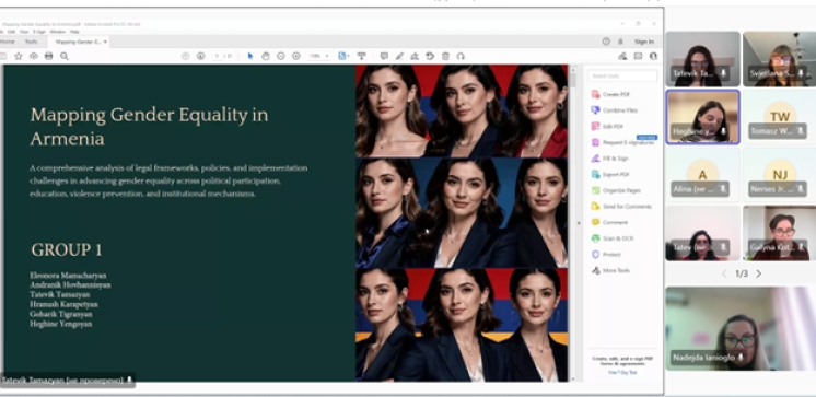 В РАМКАХ ПРОЕКТА ERIK ПРЕДСТАВЛЕНЫ РЕЗУЛЬТАТЫ СТРАНОВЫХ ПРОЕКТОВ ПО ГЕНДЕРНОМУ РАВЕНСТВУ
