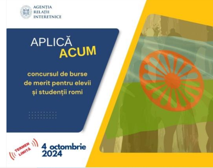 Komrat Devlet Ünihemrsitesi&#039;ndeki öğrencilere, 2024-2025 eğitim yılı için &quot;Roman kökenli öğrenciler hem öğrenciler için Başarı Bursu&quot; kategorisinde burs alma fırsatı sunulmaktadır