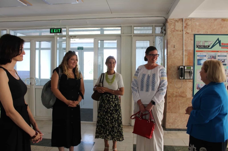 Vizita Ambasadoarei Regatului Suediei la Universitatea de Stat din Comrat