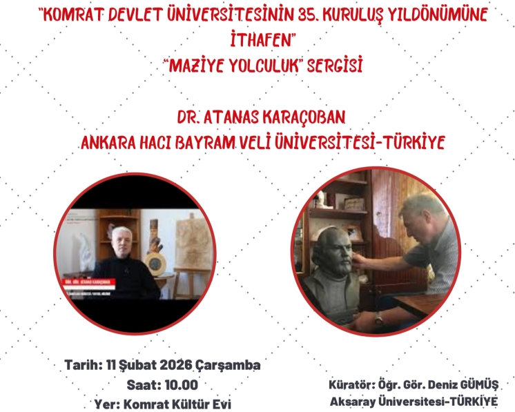 Komrat Devlet &Uuml;niversitesinin 35. Kuruluş Yıld&ouml;n&uuml;m&uuml;ne İthafen "Maziye Yolculuk" Sergisi