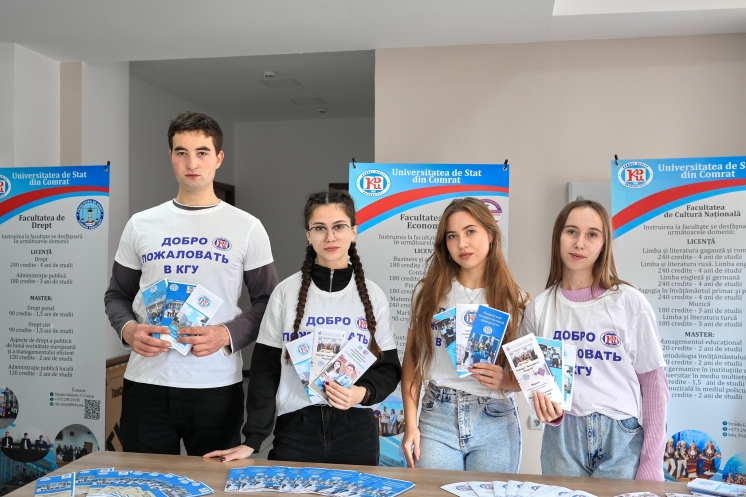 Komrat Devlet &Uuml;niversitesi Eğitim Fuarına Katıldı